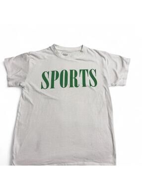 Funny Sports Graphic Tee, Women’s Size Medium, 18” ptp